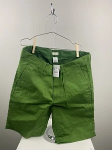 J Crew Crewcuts Green Cotton Boys Shorts Size 16 - Picture 1 of 4