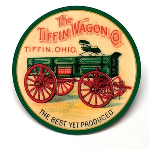 Tiffin Wagon Co Tiffin Ohio Fridge Magnet BUY 3 GET 4 FREE MIX & MATCH - Picture 1 of 2