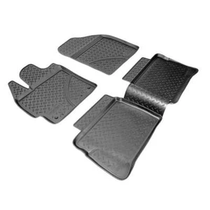 Caoutchouc Tapis de Sol pour Toyota Prius III ZVW30 Bj 2009-2016 Ajustement Rand - Picture 1 of 1