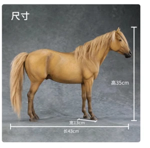 Modellino animale cavallo n.56 purosangue 5 colori statua resina scala 1/6 - Foto 1 di 19