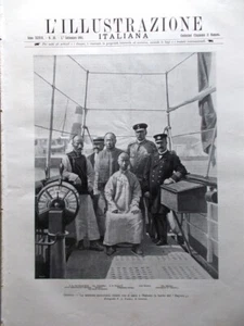 L'Illustrazione Italiana 1 Settembre 1901 Palio di Siena Coppino Ferrovia Rotaia - Foto 1 di 4