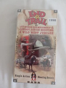 END of TRAIL 1998  Cowboy Action Shooting World Championship  VHS  NEW (SEALED) - Imagen 1 de 2