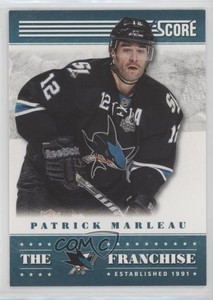 2013-14 Score The Franchise Patrick Marleau #TF-24