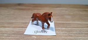 LITTLE CRITTERZ Thoroughbred Horse "Chestnut" Miniature Figurine New LC830 - Picture 1 of 10