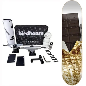 Skateboard Complet Assemble Ton Skate Deck Skate MENTAL Et Kit Birdhouse Top - Imagen 1 de 9