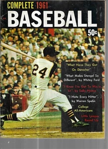 KOMPLETTE BASEBALL 1961-DICK GROAT ABDECKUNG - Bild 1 von 3