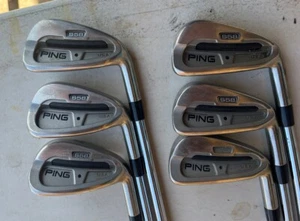 Ping S58 Iron Set 4-8 +PW (NO 9 IRON) Black Dot Ping Stiff Flex Steel RH Right - Picture 1 of 9