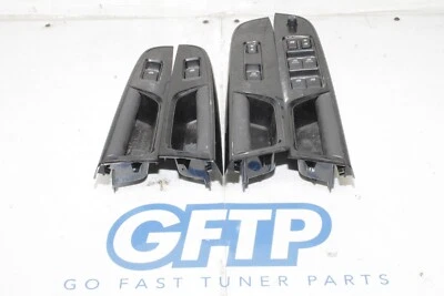 18-21 SUBARU WRX STI OEM WINDOW SWITCH SET RH LH FRONT REAR PIANO BLACK COMPLETE - Image 1 of 4