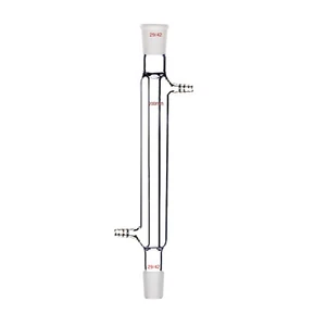 29/42 Glass Liebig Condenser West Disllation Column Heat Exchanger Lab Glassware - Picture 1 of 5