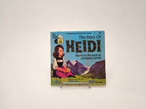 The Story of Heidi - Disneyland Record and Book- LLP 322, 7” 33-1/3 rpm LP, 1968 - Imagen 1 de 4