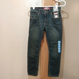 Levi's 511 Red Tab Skinny Jeans Size 10 Reg 25x25 Dark Blue - Picture 1 of 7