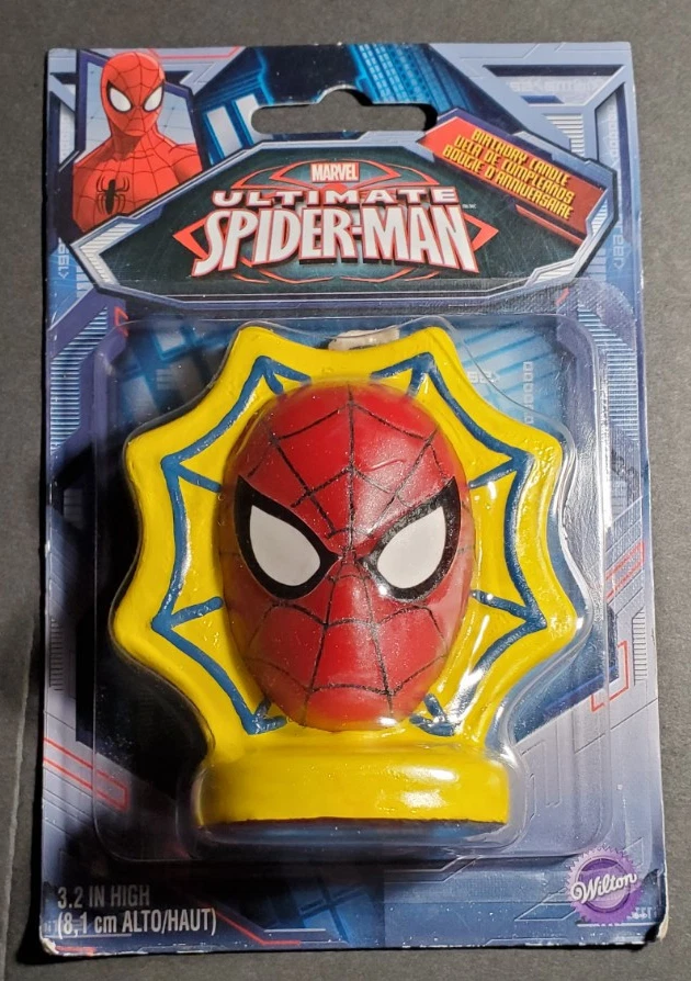 Wilton Spideman Birthday Decorating Candle Topper