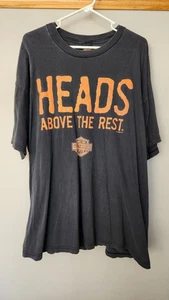 Harley-Davidson Herren Vintage T-Shirt 1998 XL Heads Above The Rest FADED - Bild 1 von 5
