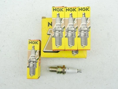 4 New NGK B8 EV Spark Plugs 1981-2004 Honda CR250R CR 480R CR500R T1560 - Image 1 of 4