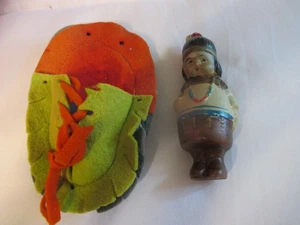 Vintage Papoose Biskuit Indianer Puppe - Bild 1 von 4