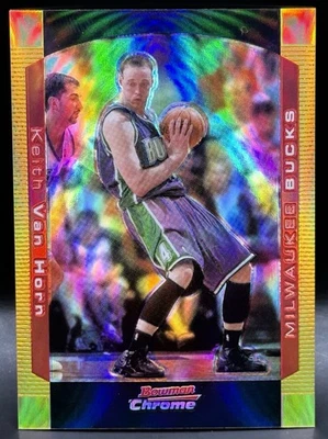 2004-05 Bowman Draft cromo dorado refractor Keith Van bocina 32/50 casi nuevo 44 dólares raro Foto 1 de 4