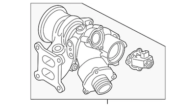 Turbocompresor original Volkswagen 06K-145-874-T Foto 1 de 2