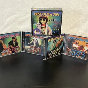Best of the 70's Hits of 1970-1973 by Various CD 4-Disc Set, 2000 Excellent - Picture 1 of 19