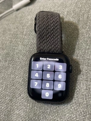 Apple Watch Series 7 - Aluminium - 45MM - Midnight Black - GPS - A2474 - Image 1 of 4