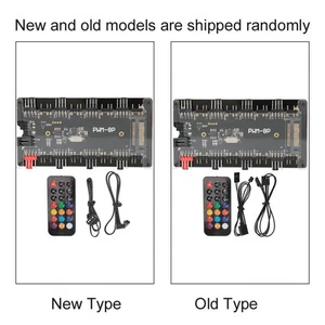 Case Fan Hub PWmARGB 2 In 1 Wireless Remote Controller For Computer Cooling Hot - Afbeelding 1 van 22