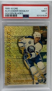 1995-96 Score Lame d'oro Alexander Mogilny #3 HOF - Foto 1 di 2