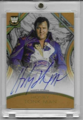 THE HONKY TONK MAN 2018 Topps Legends WWE CHAMPION On Card AUTO AUTOGRAPH /99 - Image 1 of 2