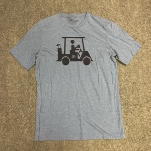 Travis Mathew Shirt Mens Medium Graphic Cotton Golf Print Tee Logo - Picture 1 of 8