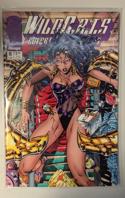 WILDC.A.T.S #8 Covert Action Teams Image Comics FEB 1994 Jim Lee Wildcats - Image 1 of 2