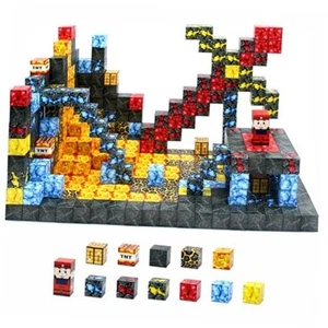 108 PCS Magnetic Blocks Build Magnetic Toys STEM Montessori Sensory Toys - Picture 1 of 7
