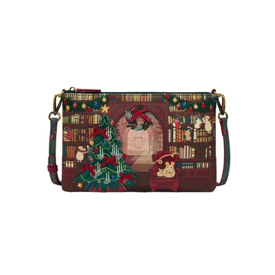 Vendula London Christmas Library Kate Pouch Bag Available Now