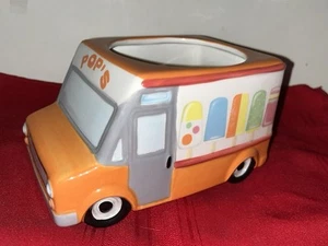 VINTAGE YANKEE CANDLE CERAMIC POP’S ICE CREAM TRUCK JARRED HOLDER #1280276 EUC - Picture 1 of 10