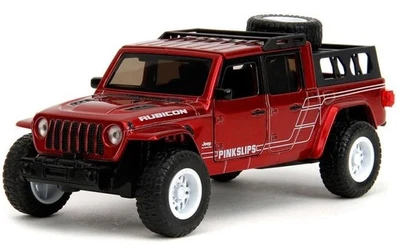 JADA TOYS, JEEP Gladiator 2020 Rosso metallizzato RIFLESSIONI ROSA, 1/32,  JA... - Immagine 1 di 4