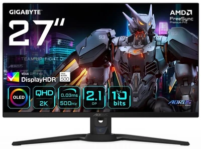GIGABYTE AORUS FO27Q5P Gaming Monitor 68,6 cm (27 Zoll) - Bild 1 von 4