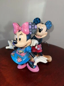 MIB Disney Traditions Showcase Mickey & Minnie For My Sweetheart Figurine  - Imagen 1 de 12