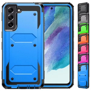 For Samsung Galaxy S21 FE 5G Case Heavy Duty Shockproof Slim Hard Silicone Cover - Picture 1 of 76