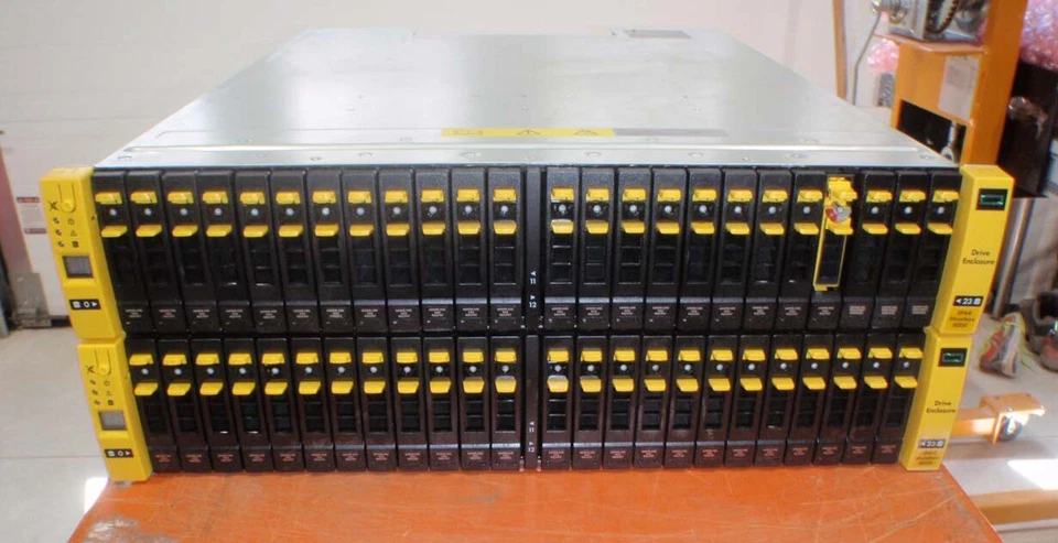 LOT of 2 HP 3PAR StoreServ 8000 Disk Array 48x 900GB 10K-P03797-001-QR490-63007 - Image 1 of 1