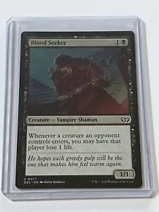 Blood Seeker 77 MTG Duskmourn Commander 2024 Mint - 9.0 + Non Foil - Picture 1 of 13