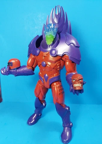 Onslaught BAF red skull head action Figure Marvel Legends Complete *nice ! Cover