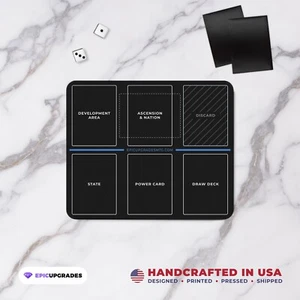 Small Player Zone Game Mat | 9.5"X7.75" Imperium Horizons Compatible Zones - Picture 1 of 7