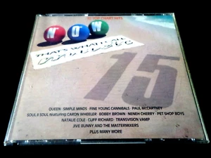 NOW 15 - THAT'S WHAT I CALL MUSIC 2 x CD WITH BOOKLET VG/EX ORIGINAL 1989 - Picture 1 of 2