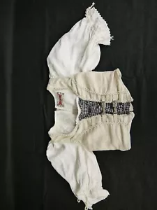 Trachtenmieder mit Schnallen Spitze Besatz und Borte Stockerpoint Mieder Gr.36 - Bild 1 von 6