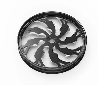21x3.5 Front Wheel Rim Fit For Harley Touring Softail Dyna Sportster 2004-2025 — 第 1/4 张图片