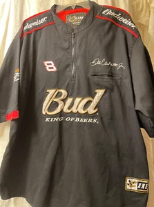 Chase authentisches Driver's Line Shirt Budweiser Dale Earnhart Herren 2XL Reißverschluss - Bild 1 von 12