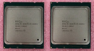 2 x Intel Xeon E5-4640v2 2.20GHz 10-Core 20MB Cache LGA2011 CPU Processor SR19R - Picture 1 of 1