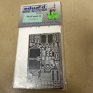 Eduard 35016 1/35 Scale Pz IV H Photo Etch Details For Tamiya Kit - Picture 1 of 4