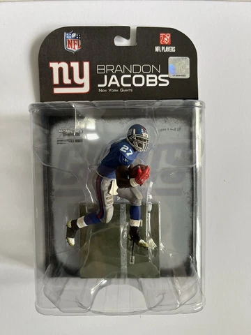 McFARLANE SPORTS PICKS NFL SERIES 18 NEW YORK GIANTS RB BRANDON JACOBS Cover