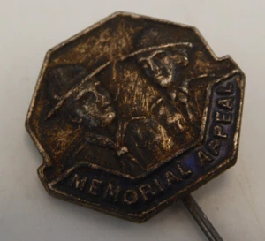 MEMORIAL APPEAL SCOUTS DAY AUSTRALIAN METAL STICK PIN DAY BADGE - Picture 1 of 4