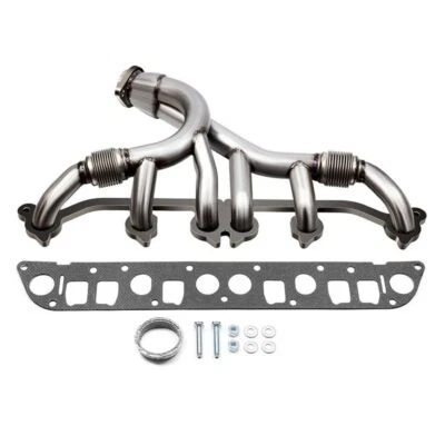 For Jeep Grand Cherokee Wrangler 4.0L V6 Exhaust Manifold Stainless Steel NEW - Imagem 1 de 4