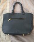 Genuine Leather Tote Purse Made in Italy Shoulder Strap Or Hand Held Fashion 