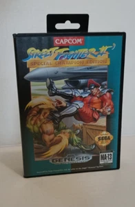 Street Fighter II 2 Special Champion Edition Sega Genesis ohne Handbuch - Bild 1 von 8
